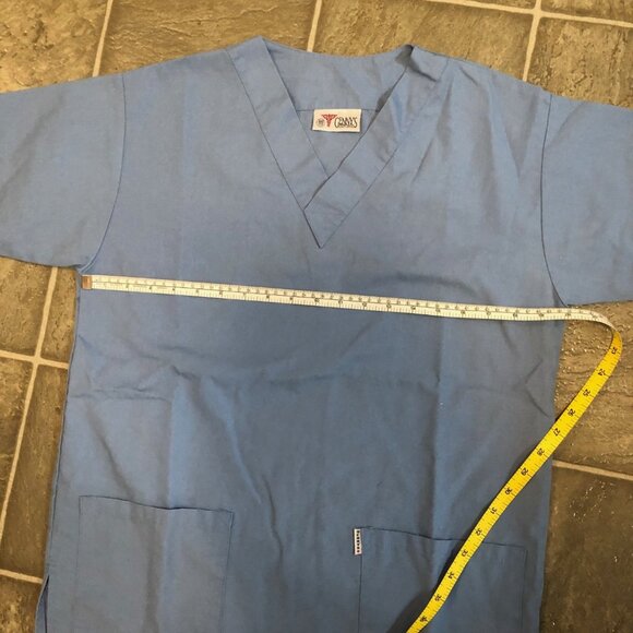 Genny's Uniforms Scrub Top & Pants Set Blue - Picture 12 of 16